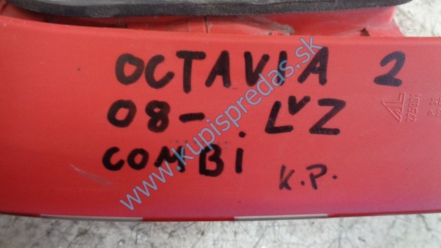 ľavé zadné svetlo na škodu octáviu 2  kombi, 1Z9945257